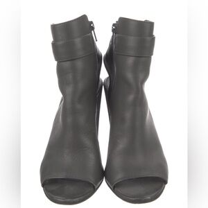 Vince Leather Ankle Boots
